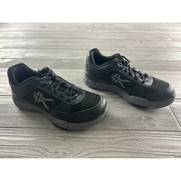 Kuru Quantum 2.0 Mens Size 8 Wide Jet Black Slate Gray Shoes New In Box main image 7